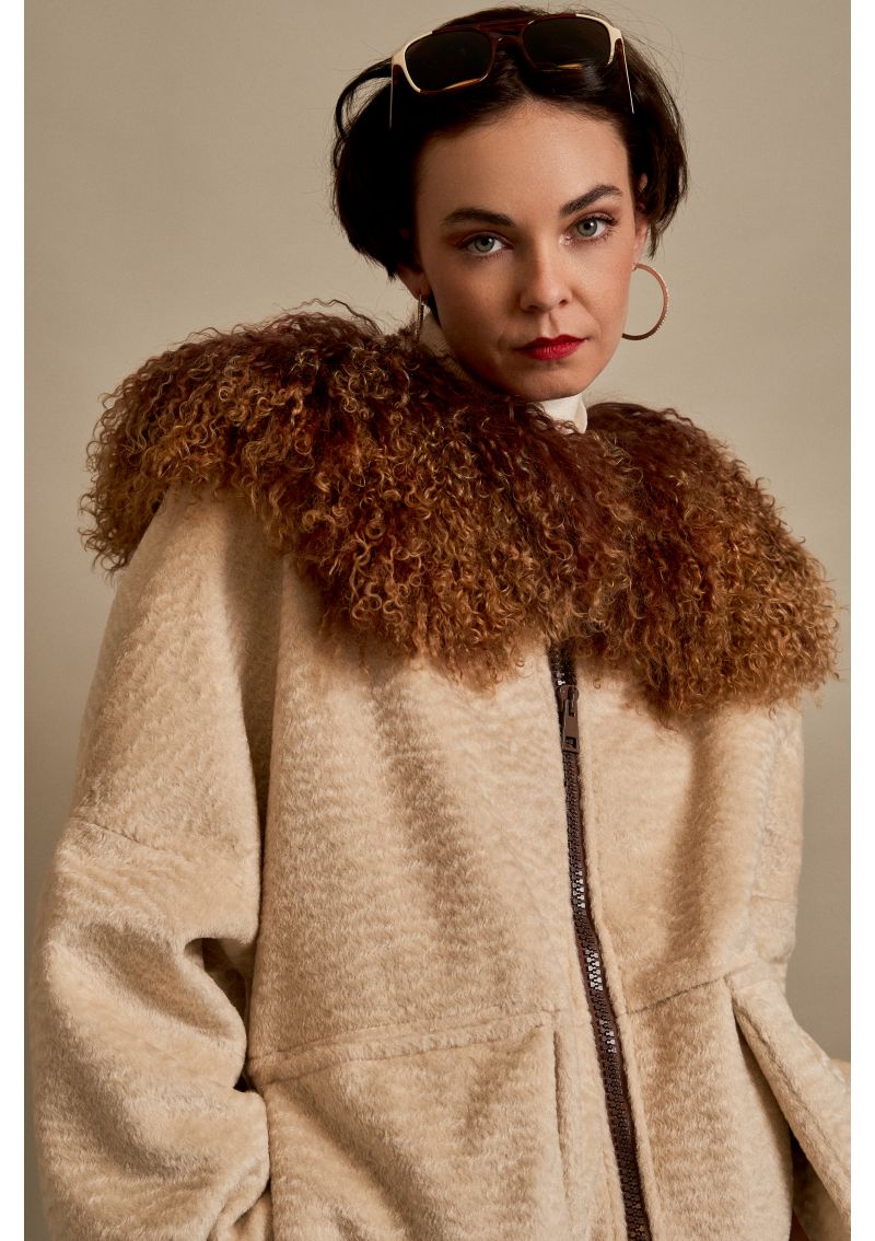 CHAQUETA MADIEDO BEIGE