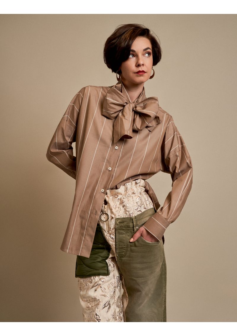 CAMISA SOLARINA CAMEL